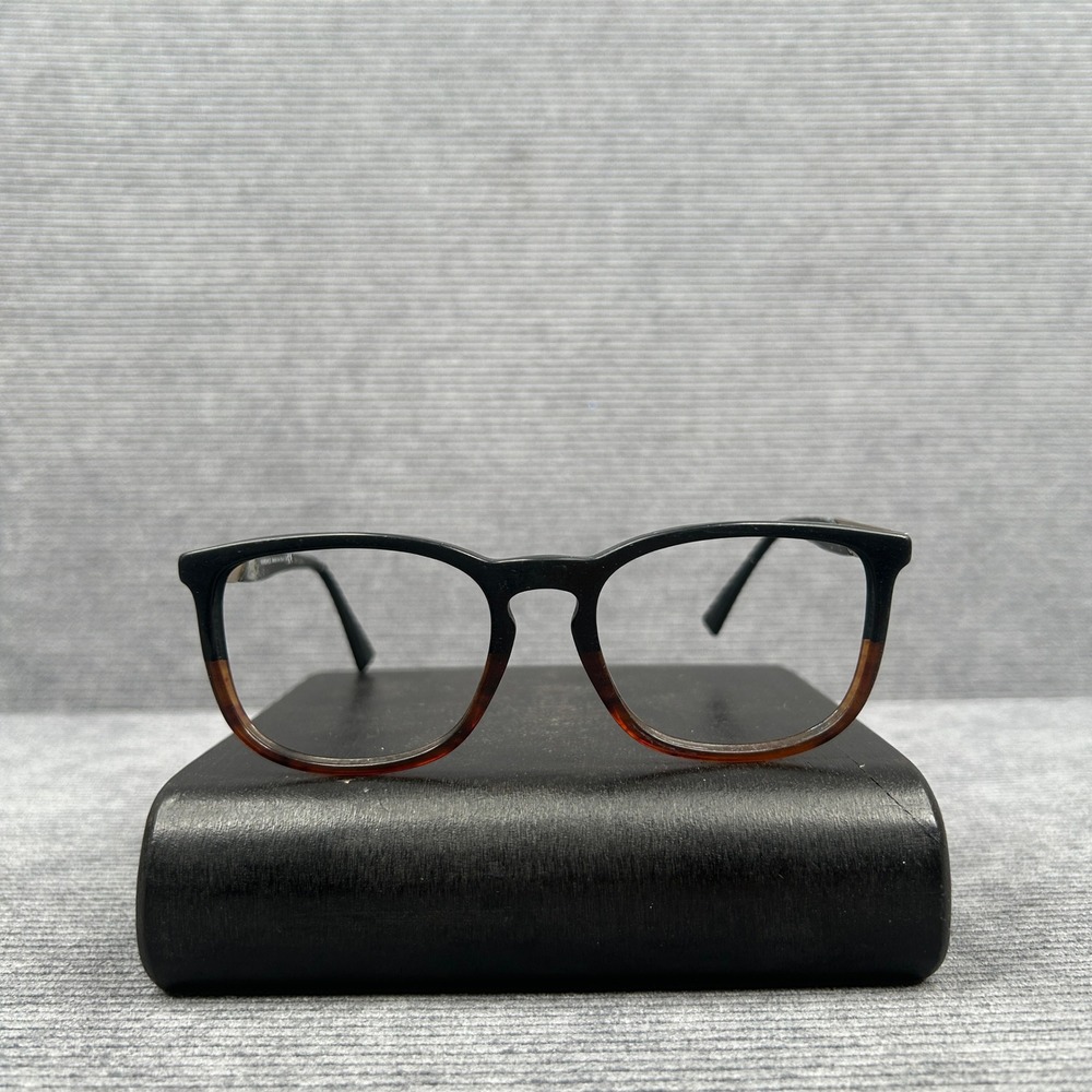 Versace Two Tone Black Tortoise Square Y2k Eyeglasses MOD 3222-B 5119 145